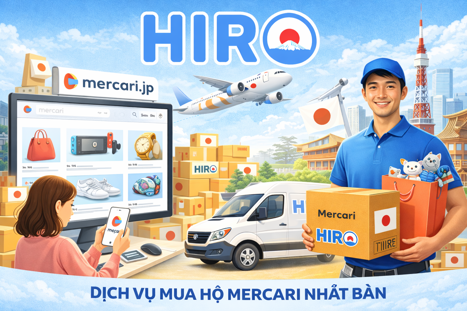 Dịch vụ mua hộ hàng Nhật Bản số 1 Việt Nam