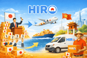 Vận chuyển hàng nhật về việt nam qua Hiro Express: hướng dẫn quy trình, cách tính chi phí air/sea, mẹo gom kiện và lưu ý hải quan để nhận hàng ổn định.